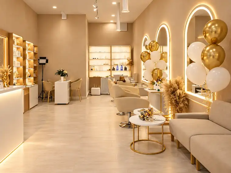 Интерьер VALERI HAIR STUDIO в Минске